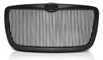 Calandre Avant Chrysler 300C 04-11 Glossy Black Look Royce