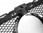 Grille calandre Mercedes classe C W205 de 2014 a 2021 Look GT Noir Silver