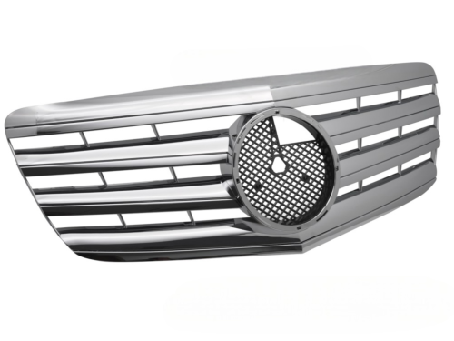 Grille calandre Mercedes classe E W211 de 2006 a 2009 Chrome
