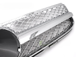 Grille calandre Mercedes SL R230 de 2006 a 2011 Chrome
