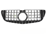 Grille calandre Mercedes Classe V W447 de 2014 a 2019 Chrome Noir Brillant