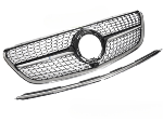 Grille calandre Mercedes Classe V W447 de 2019 a 2023 Noir Brillant Chrome