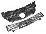 Grille calandre Mercedes SLK R172 de 2011 a 2015 Chrome Noir Brillant