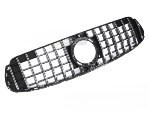 Grille calandre Mercedes GLC C253/X253 de 2019 a 2022 Noir Brillant Chrome