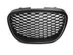 Grille de calandre Seat Leon 2005-2009 Look Nid abeille noir mat