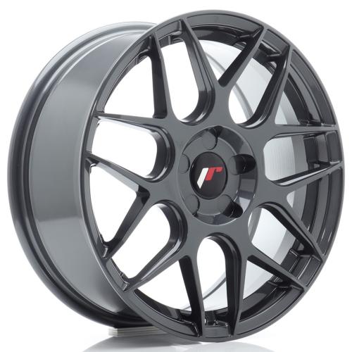 Jante JR Wheels JR18 17x7 ET20-40 - 5 trous sur mesure - Hyper Gray
