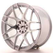 Jante JAPAN RACING JR18 18" x 9,5" 5x120 5x100 ET 35 Silver Machined Face