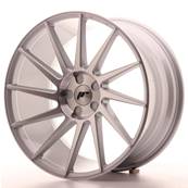 Jante JAPAN RACING JR22 20" x 10" Multi Perçage ET 20-40 Machined Face Silver