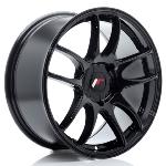 Jante JR Wheels JR29 17x9 ET20-38 - 5 trous sur mesures - Noir brillant