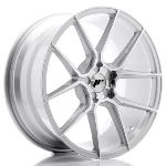 Jante JAPAN RACING JR30 19x8,5 ET20-42 5H BLANK Silver Machined Face