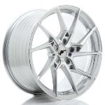 Jante JR Wheels JR33 19x9,5 ET20-45 - 5 trous sur mesure - Silver machined face