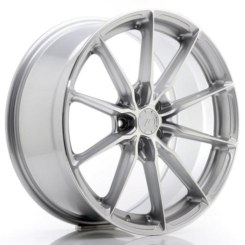 Jante JR Wheels JR37 19x8,5 ET35 - 5x112 - Silver machined face