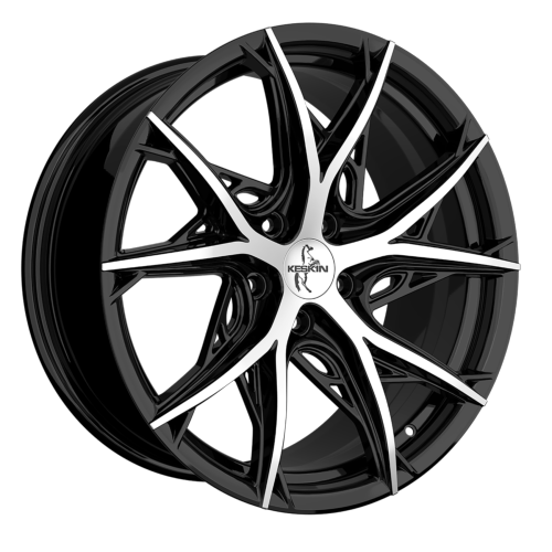 Jante Keskin KT24C 19x8.5 ET35 5/114.3 BLACK FRONT POLISH