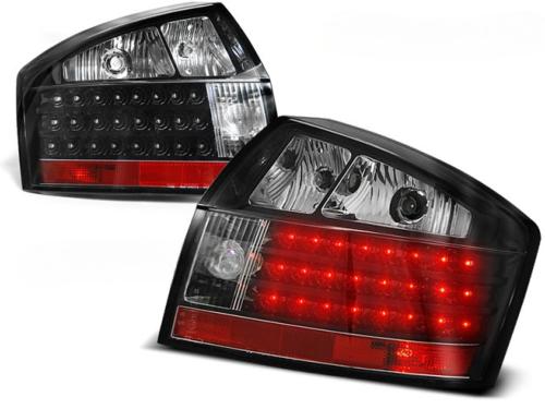 Paire de feux arriere Audi A4 B6 10/2000 a 10/2004 LED noir