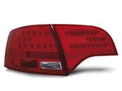 Paire de feux arriere Audi A4 B7 break de 11/2004 a 03/2008 LED rouge et blanc