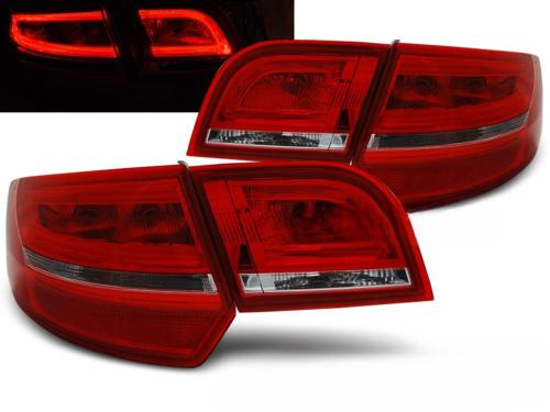 Paire de feux arrière Audi A3 8P Sportback de 2004 a 2008 LED rouge blanc