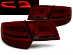 Paire de feux arrire Audi A3 8P Sportback 04-08 LED rouge fume