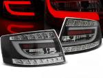 Paire de feux arriere Audi A6 C6 berline 04-08 LED BAR noir