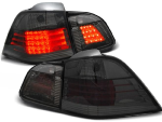 Paire de feux arriere BMW serie 5 E61 break 2004 a 2007 LED fume