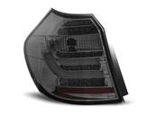 Paire de feux arriere BMW serie 1 E81/E87 de 2007 a 2011 LED BAR fume