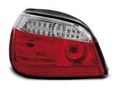 Paire de feux arriere BMW serie 5 E60 Berline 03-07 LED rouge blanc