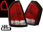 Paire de feux arriere Chrysler 300C 05-08 LED BAR rouge blanc