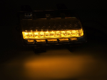 Paire Clignotant  Jeep Wrangler JL 2018 a 2023 FULL LED DRL DYN Fume