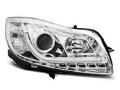 Paire de feux phares Opel Insignia 08-12 LED LTI DRL chrome