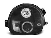 Paire de feux phares Renault Twingo 93-98 angel eyes noir