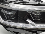 Paire de feux phares VW T6.1 de 2020 a 2024 FULL LED TRU DRL Noir