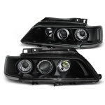 Paire de feux phares Citroen Xantia 98-01 design noir