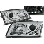 Paire de feux phares Volvo S40 / V40 96-03 Daylight led chrome