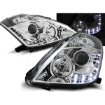 Paire de feux phares Nissan 350Z 03-05 xenon Daylight led chrome