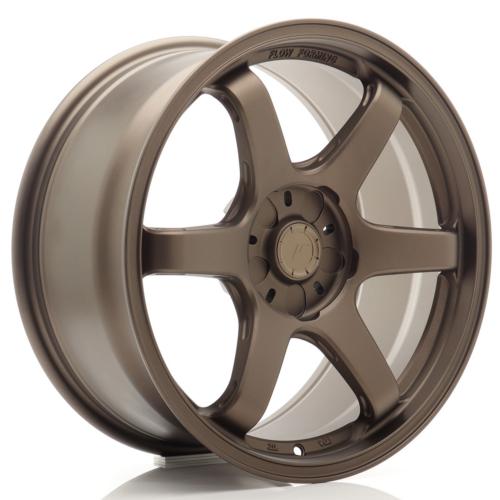 JR Wheels SL03 18x8 ET20-35 - 5 trous sur mesure - Bronze Matt
