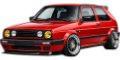 Barre anti rapprochement Volkswagen Golf 2