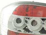 Paire de feux arrière Audi A3 8P 2003 a 2008 Chrome Rouge