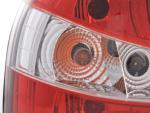 Paire de feux arrière Audi A3 8L 1996 a 2000 Rouge Chrome