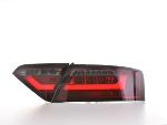 Paire de feux arrière Audi A5 8T/B8 2007 a 2011 Rouge Fume Led