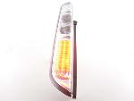 Paire feux arrière Ford Focus 2 5 portes 2008 a 2010 Chrome Led