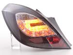 Paire feux arrière Opel Corsa D 3 portes 2006 a 2010 Noir Led