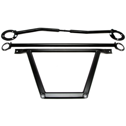 Kit de barres anti rapprochement BMW serie 3 E36 316i - 318i M40 1990 a 1993 - Acier noir
