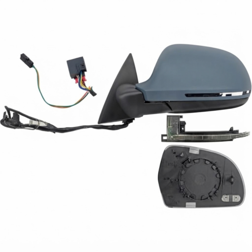 Retroviseur pour Audi A6 C6 de 10/2008 a 2011 – Gauche/Conducteur - Electrique 8 PIN