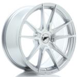 Jante JR Wheels JR21 18x8,5 ET45- 5x112 - Silver Machined