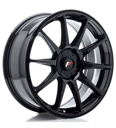 Jante JAPAN RACING JR11 18" x 7,5" ET 20-40 Multi percage Gloss Black
