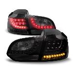 Paire de feux arriere VW Golf 6 de 2008 a 2012 noir led