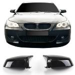 Jeu de coques de retroviseurs pour BMW Serie 5 E60/E61 LCI de 2007 a 2009