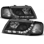 Paire de feux phares Audi A3 8L de 1996 a 2000 Daylight led noir