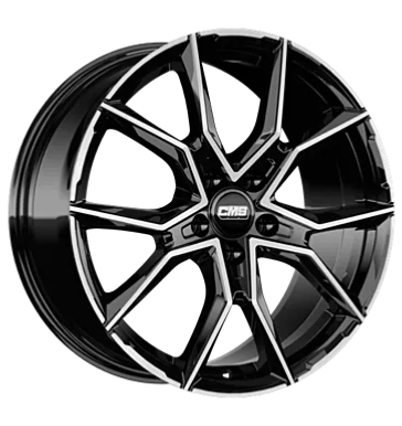 Jante CMS C33 20" x 8.5'' 5x108 ET50 Noir Brillant