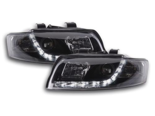 Paire de feux phares Daylight Led Audi A4 8E 2001-2004 Noir