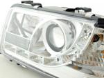 Paire de feux phares Daylight Led Audi 80 B4 1991-1994 Chrome